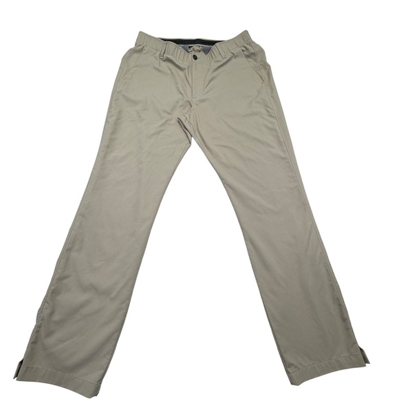 Under Armour Other - Under Armour Pants Mens 36x32 Tan Showdown Pant Golf Performance Stretch Khaki